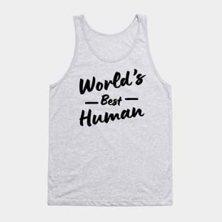 World's Best Human Tank Top